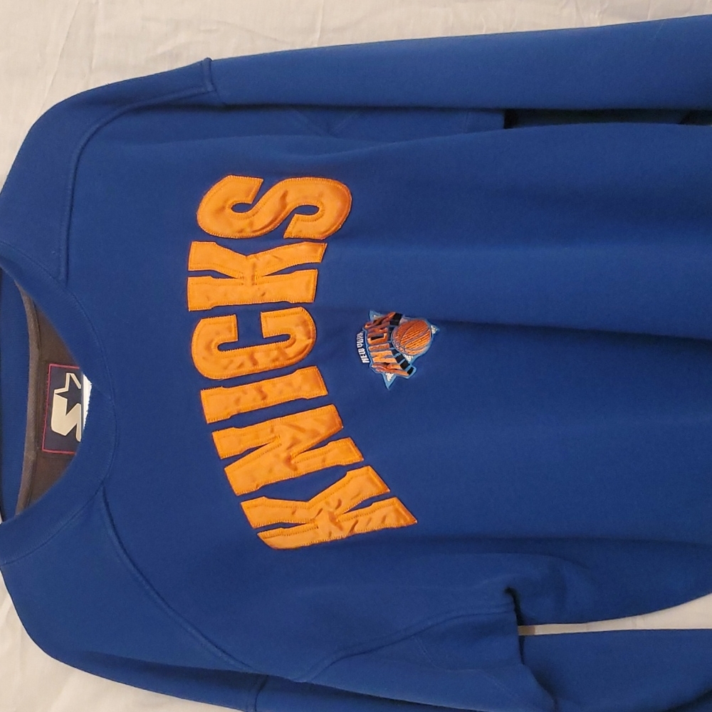 Vintage starter Knicks sweater, size large